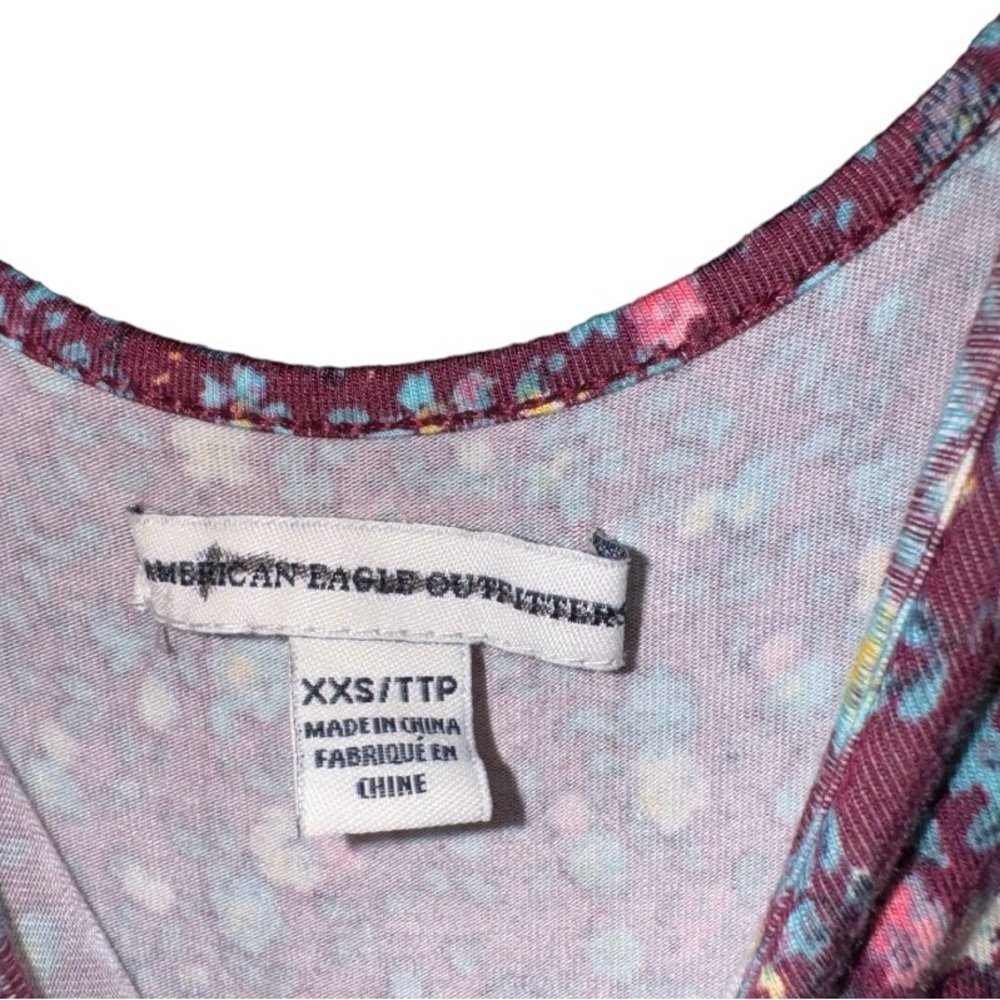 American Eagle Ditsy Floral Mini Tank Dress​​ - Picture 4 of 4